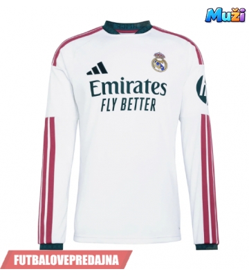 Lacne Muži Futbalové dres Real Madrid 2026-27 Dlhy Rukáv - Domáci